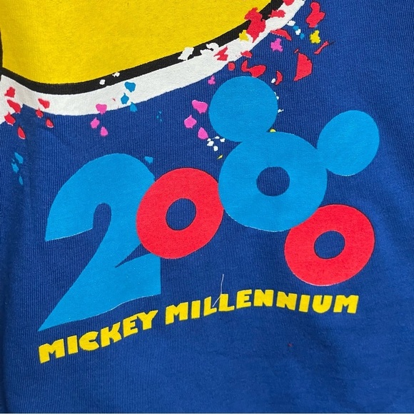 VTG Mickey Unlimited Mickey Mouse Disney Land ‘N Sea Graphic T-Shirt 1X - Picture 7 of 10